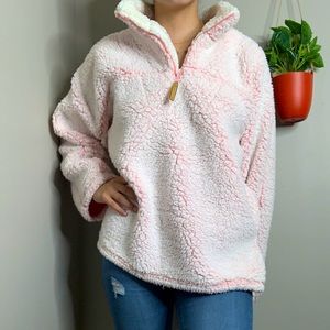 Pink Sherpa Jacket